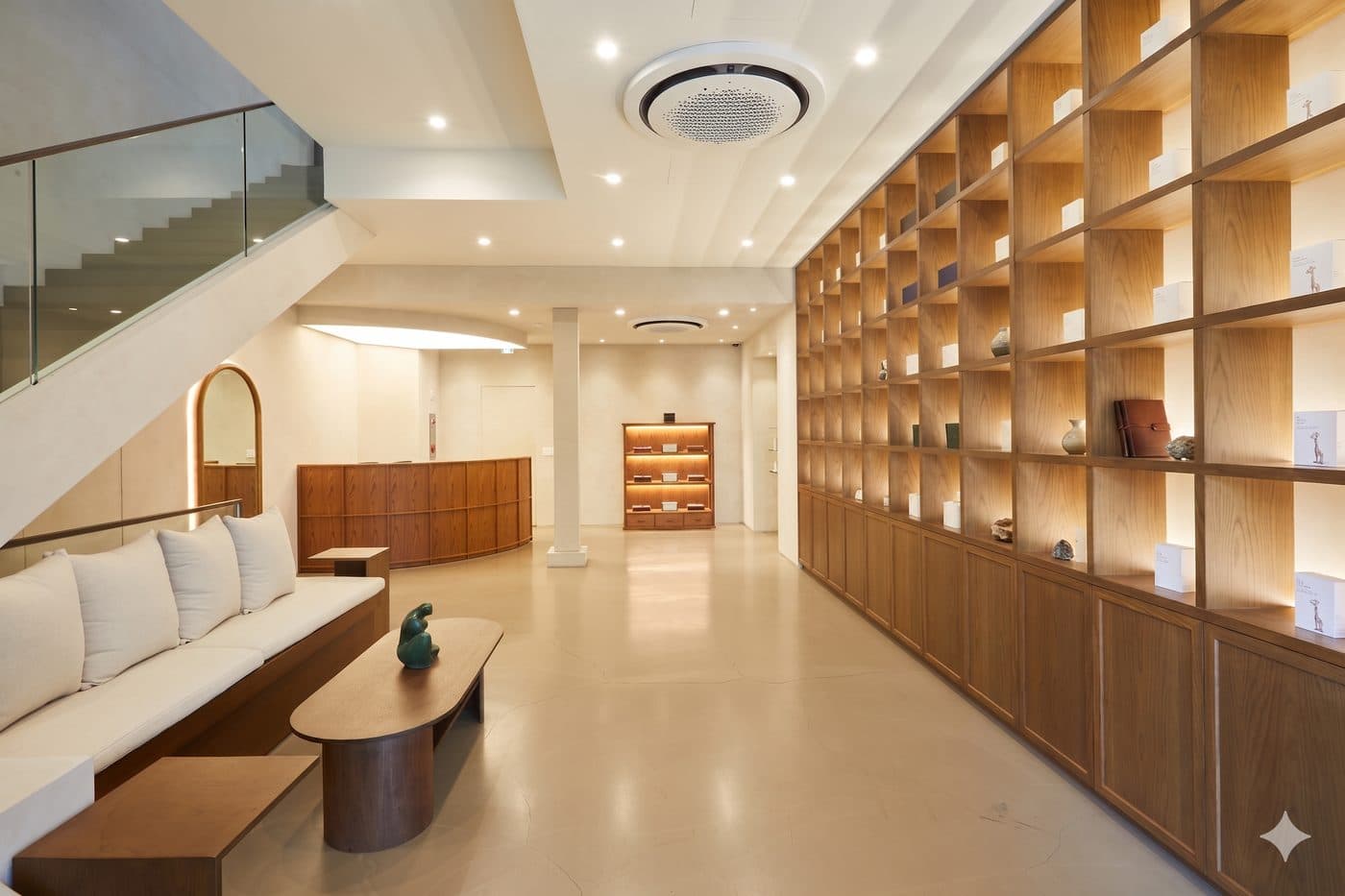 Interior of the JAIMDANG Korean Medicine Clinic in Seoul